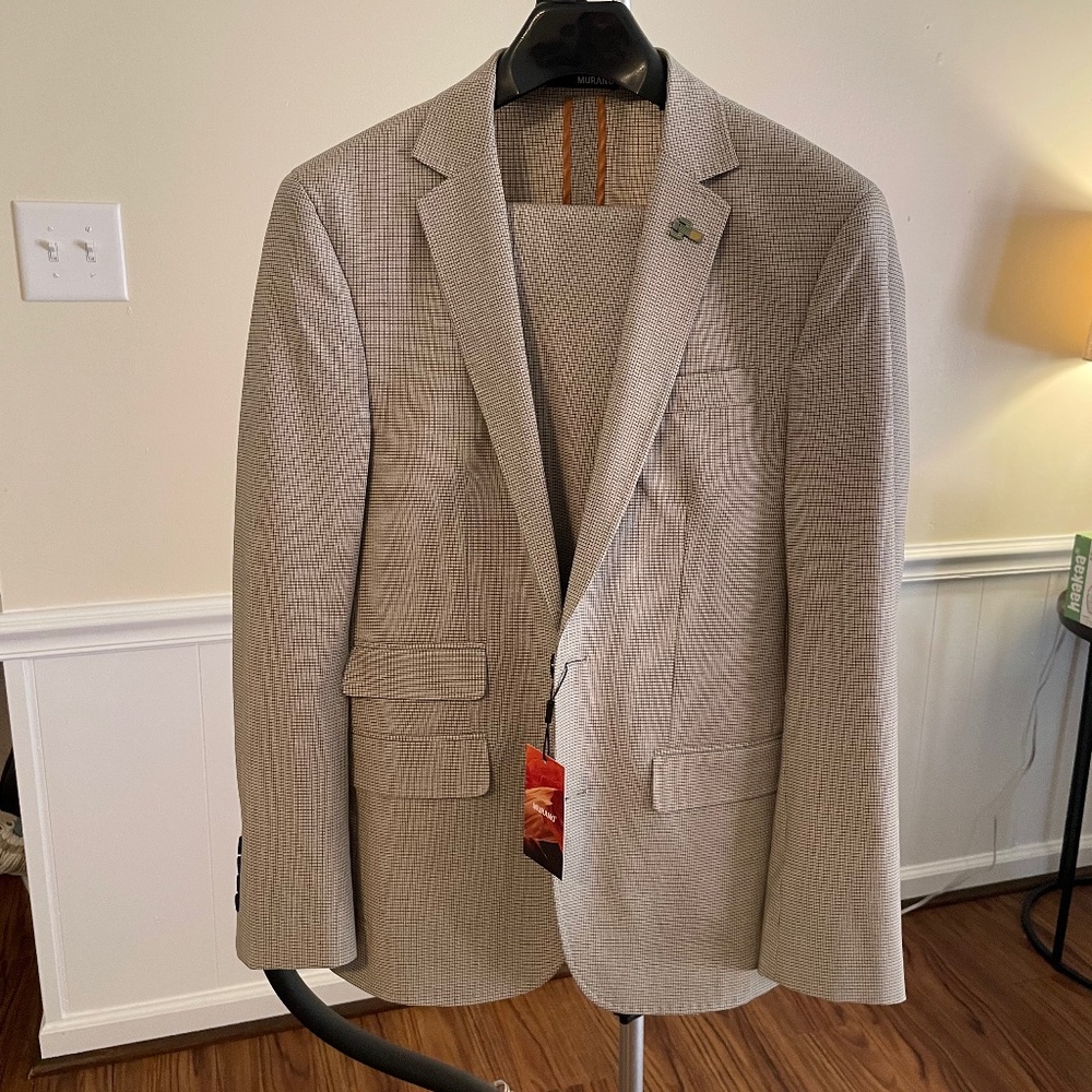 Suit and Dress Shirt Combination